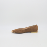 Providence slip-on loafers in brown suede womens shoes
