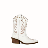 Unstoppable cowboy boots in ivory leather (off-white)