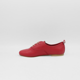 Stivali Maku oxford flats in red leather women's shoes
