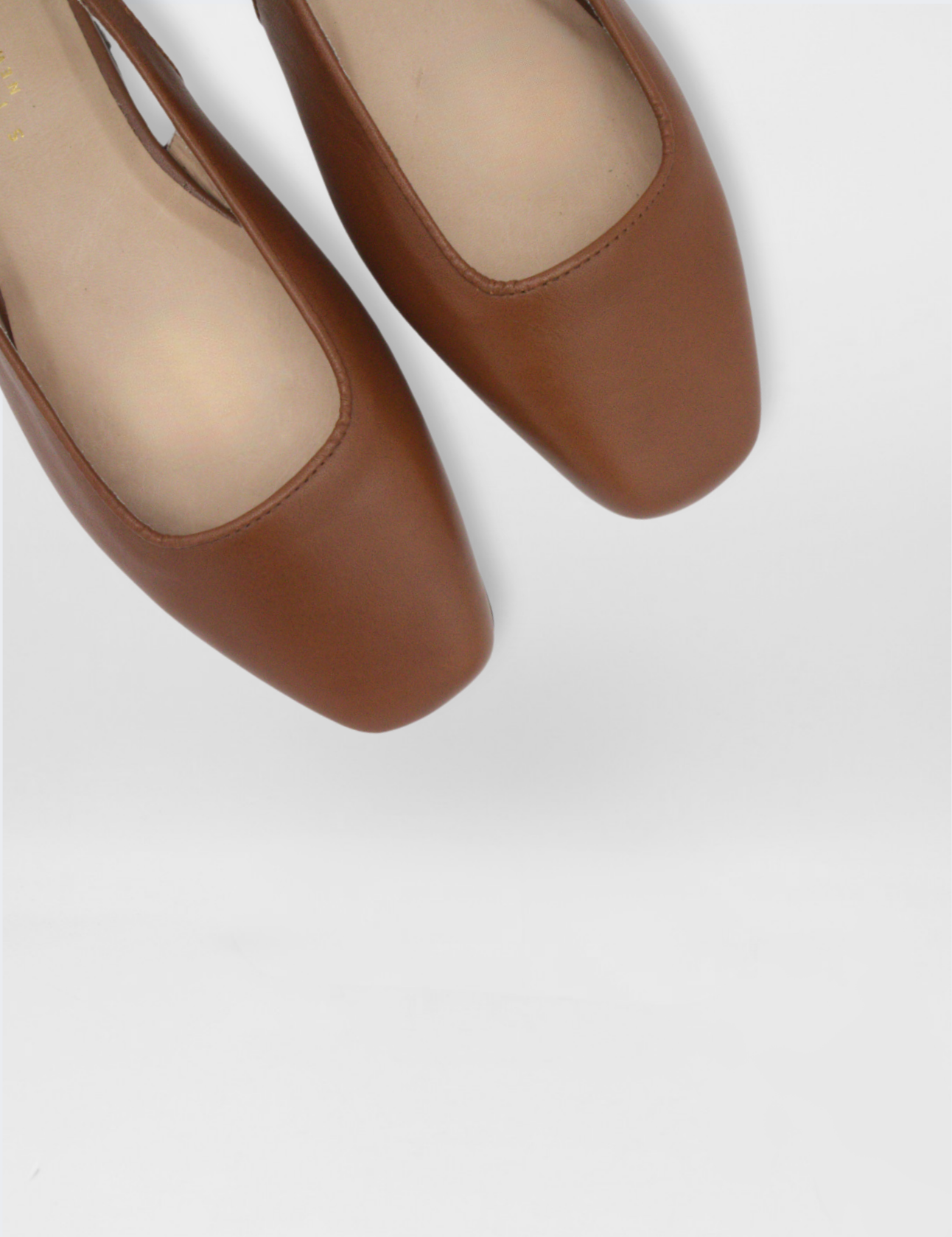 Stivali Incanto sling back Flats in Brown leather 7 / Brown