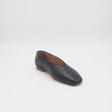 Stivali Essenza slip-on ballet flat in black leather