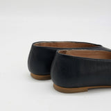 Stivali Essenza slip-on ballet flat in black leather