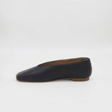 Stivali Essenza slip-on ballet flat in black leather