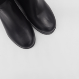 Amarise western boot black suede leather