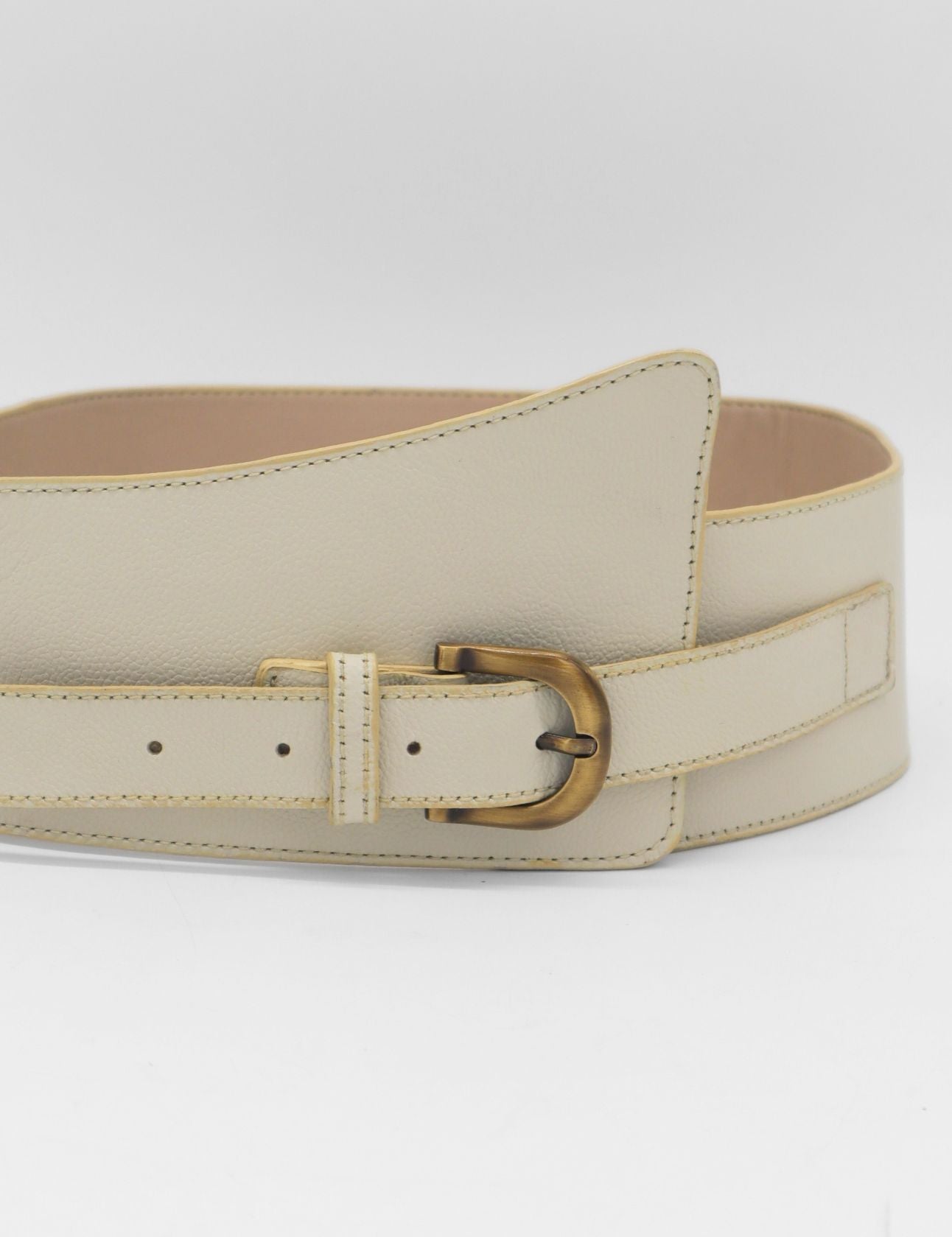 Stivali Avery wide corset ivory leather – STIVALI NEW YORK