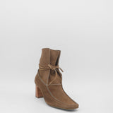 Awakening ankle boots in mocha suede leather womens shoes