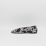 Stivali Essenza slip-on ballet flat black x white cowhide