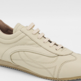 Stivali Agiata essential sneakers in ivory leather women's shoes