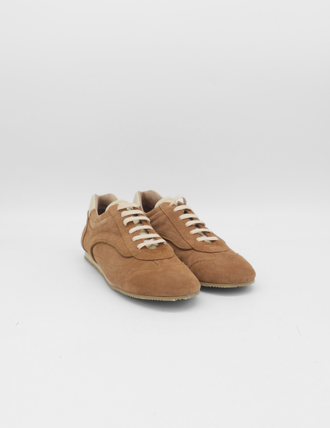 Stivali Agiata essential sneakers in tan suede women's shoes