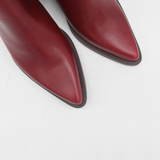 Stivali Eleganza knee-high boots in burgundy leather