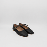 Stivali Eterna mary jane ballet flat in black leather