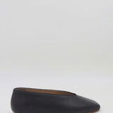 Stivali Essenza slip-on ballet flat in black leather