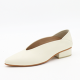Louvre slip-on loafers in ivory leather