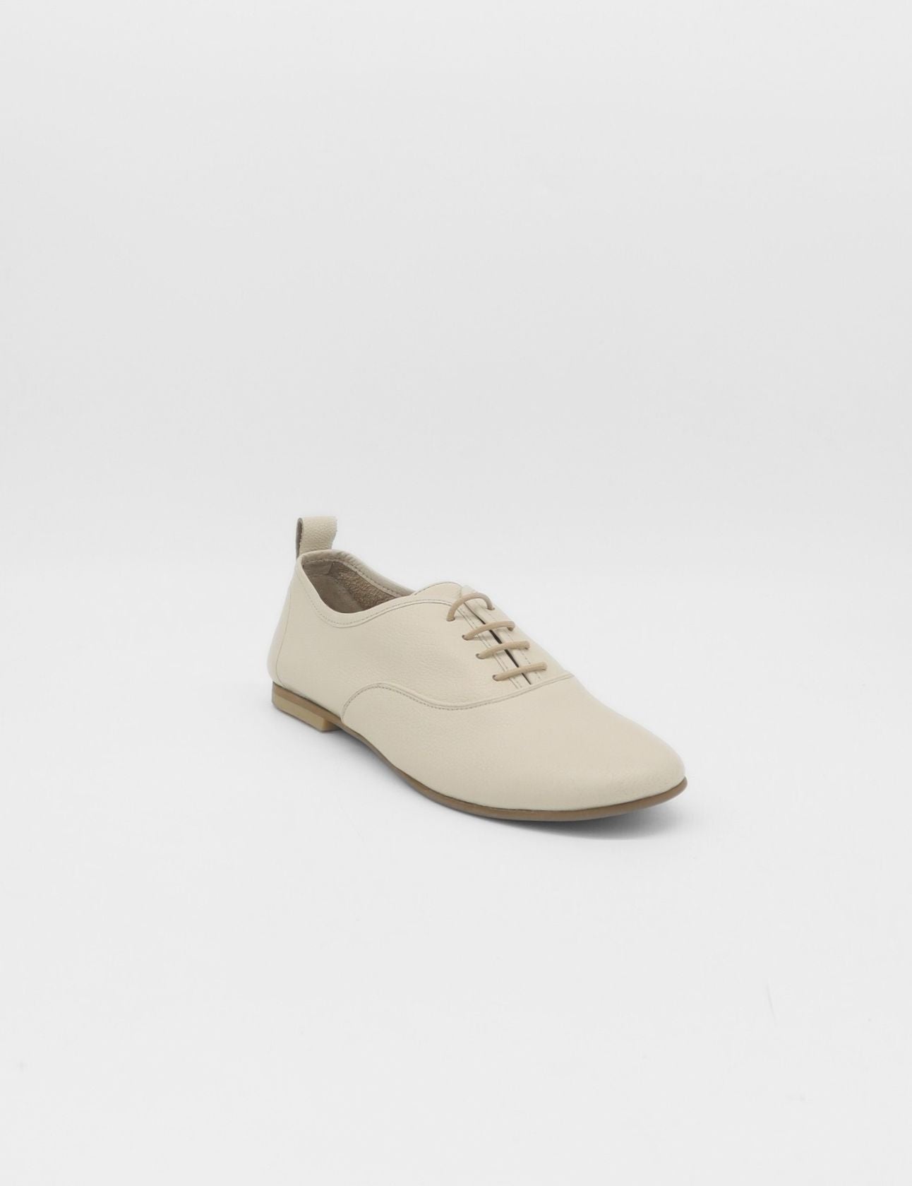 Stivali Maku oxford flats in ivory leather women's shoes 10 / ivory Stivali Maku oxford flats in ivory leather women's shoes 10 / ivory