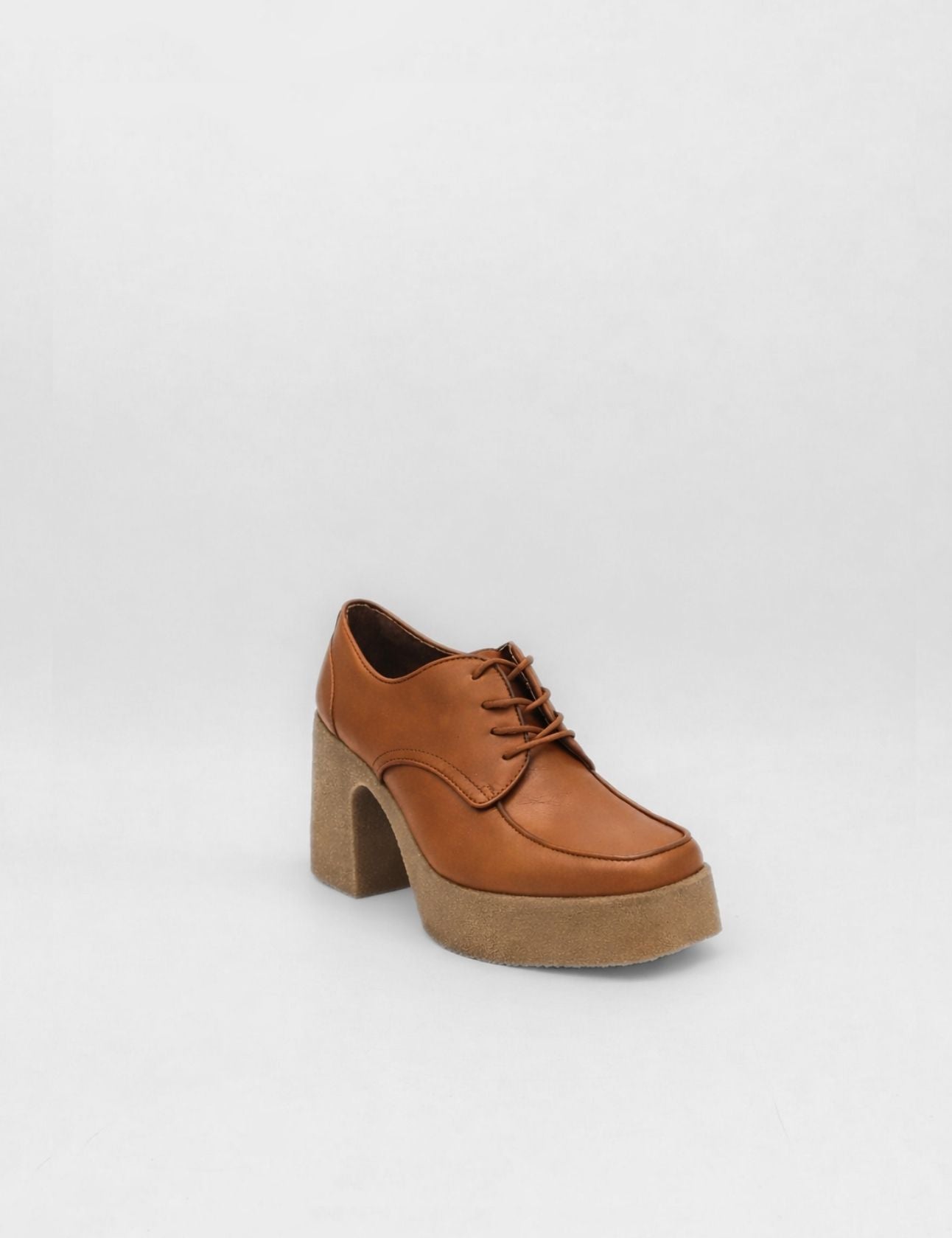 Stivali Pregiata platform lace-ups in Cognac leather women's shoes Stivali Pregiata platform lace-ups in Cognac leather women's shoes