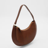 Confidence medium shoulder purse in brown leather women's bags