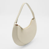 Confidence medium shoulder purse in off white leather women's bags