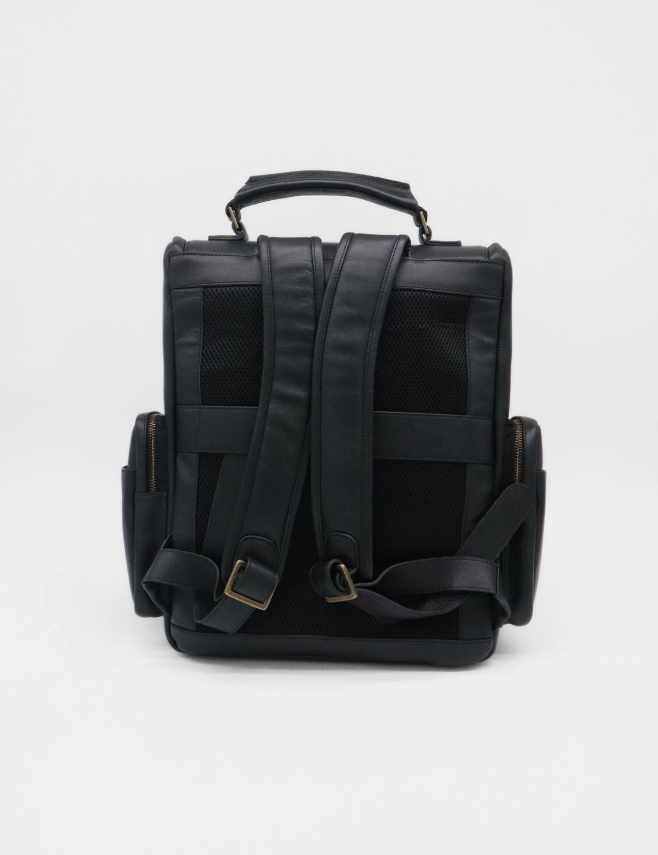 Stivali Generosity large backpack in Black leather