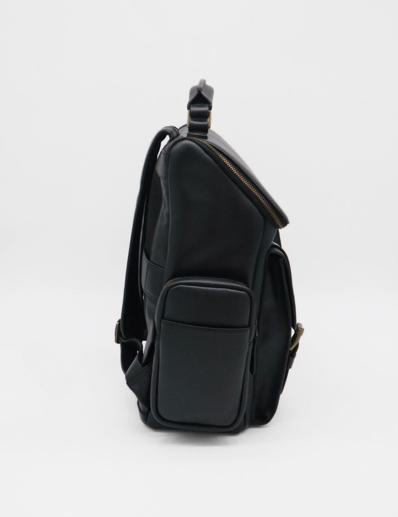 black leather backpack tumblr Stivali Generosity large backpack in Black leather bags