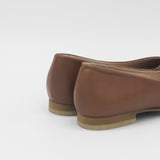 Providence slip-on loafers in brown leather womens shoes