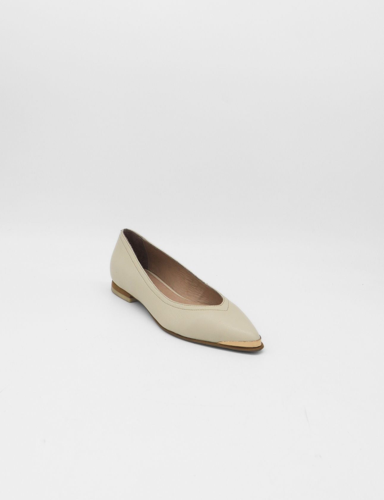 Stivali Provvidenza slip-on loafers in ivory leather womens shoes STIVALI NEW YORK Stivali Provvidenza slip-on loafers in ivory leather womens shoes STIVALI NEW YORK