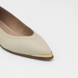 Providence slip-on loafers in ivory leather womens shoes