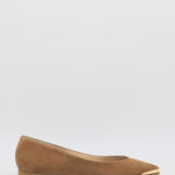 Providence slip-on loafers in brown suede womens shoes