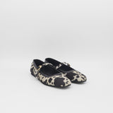Tribeca mary jane ballet flat in black cowhide leather womens shoes