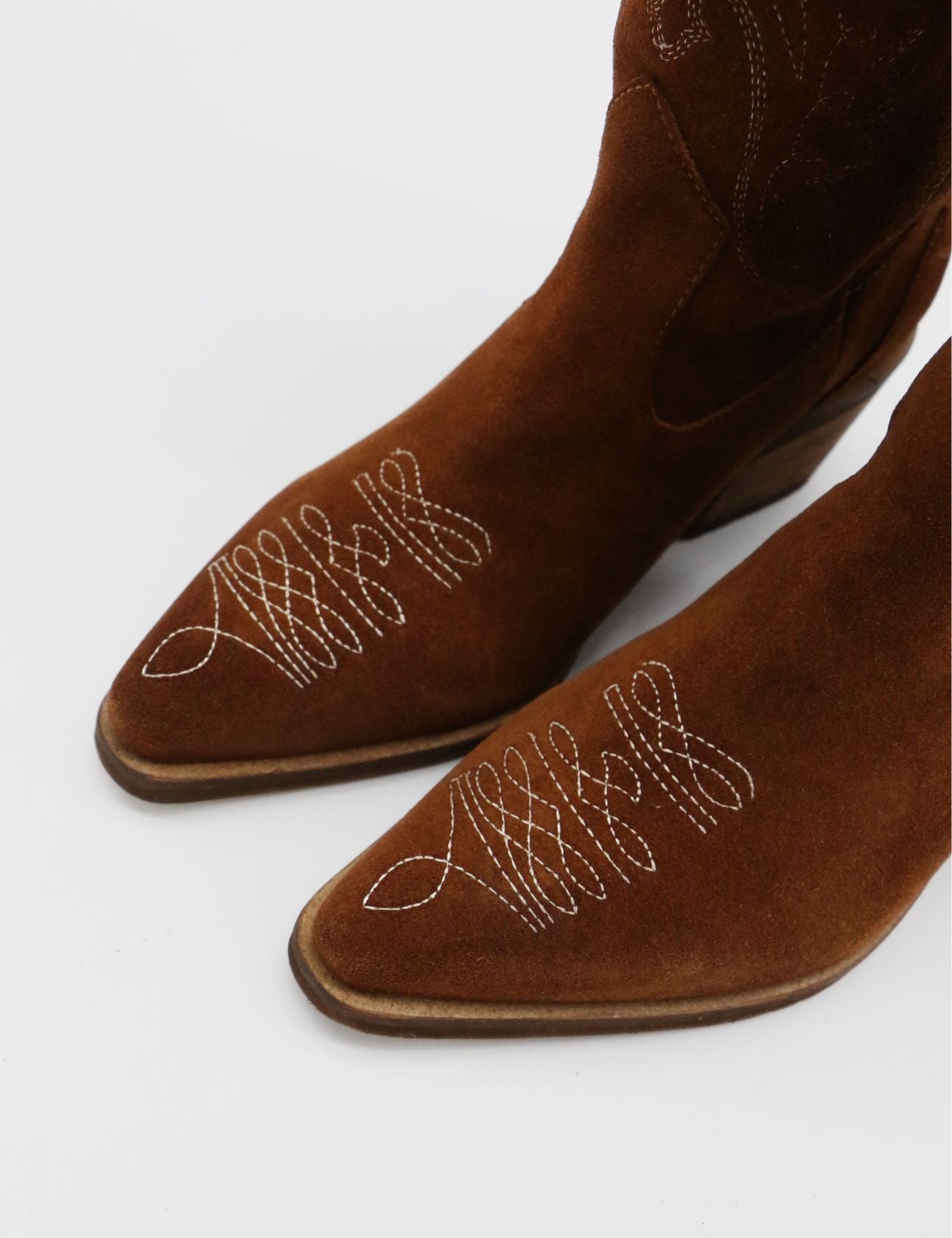 Stivali Unstoppable western cowboy boots Brown suede leather womens shoes 13 / Brown Stivali Unstoppable western cowboy boots Brown suede leather womens shoes 13 / Brown